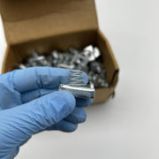 Thomas and Betts B100 3/8 Short Spring Nuts Steel Galvanized Zinc Finish 100pcs 5