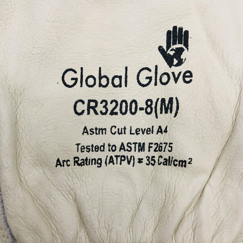 Global Glove CR3200 Drivers Work Gloves Size Medium Keystone Leather 6 Pairs 2