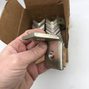 50pk Superstrut AB202 Angle Fitting Steel 90-Degree 2-Hole With GoldGalv Finish 4