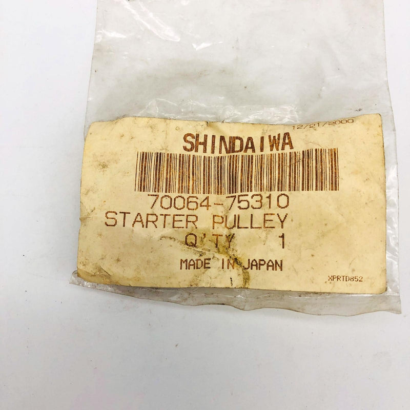 Shindaiwa 70064-75310 Starter Pulley OEM NOS Superseded to A520000080 Sealed 6