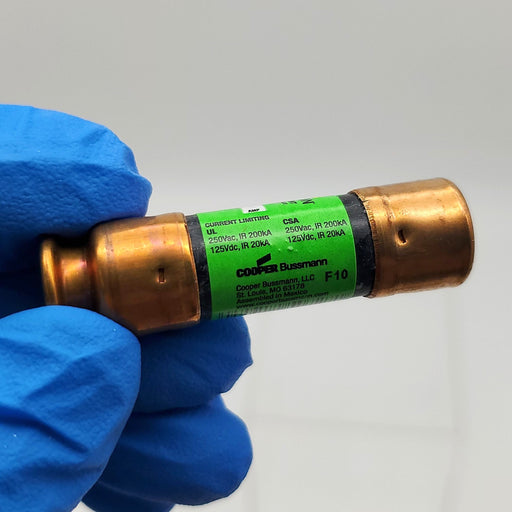 Bussmann FRN-R-9 Fuse 9A 250V Time Delay Fiberglass Dual Element 2