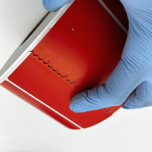 4x6 Industrial Thermal Transfer Labels Red 2 Rolls 2000 Labels Ttl Uline S-5955R 2