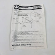 Miller 8342A Motor Engine Lifting Bracket 2.7L OEM New Old Stock NOS 12