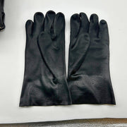 MCR 6522SJ Chemical Resistant Glove Large 12" Blk Double Dipped Jersey 12 Pairs 4