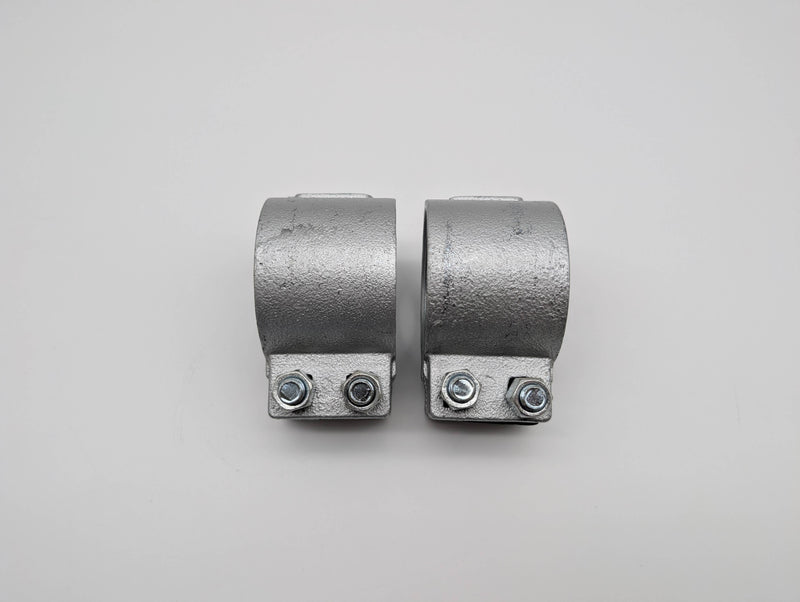 Crouse-Hinds TCC6 2 Split Conduit Couplings Ductile Iron Neoprene Gasket 2 Pack 2