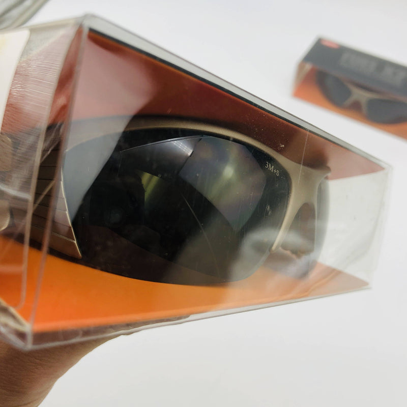 3M 11636-00000-10 Fuel X2 Safety Glasses Dk Copper Frame Brown Anti-Fog Lens 2pk 4