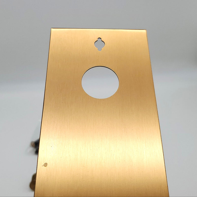 Sargent Exit Device Trim Satin Bronze w/ Rim Cylinder for 5800 Series 814-PSB 6