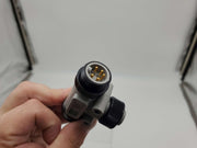 Woodhead DN3020 DeviceNet 5 Pole Drop Tee Female to Male Splitter 600V IP67 3