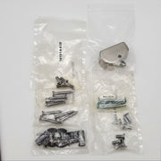 Rixson 147 3/4" Offset Pivot Set Satin Chrome & Bronze RH Fits Floor Closers 9