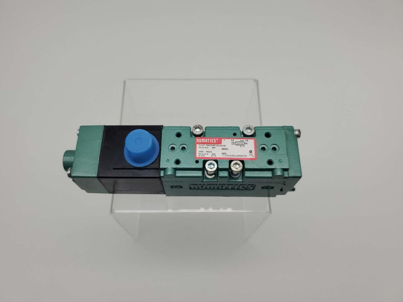 Numatics I12SA4002000030 Valve 1 Solenoid 2 Position 4 Way 5/2 1/4" NPTF Ports 2