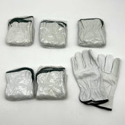 PIP 68-163 Driver Gloves Size Medium Split Cowhide Leather Vending Pks 6 Pairs 1