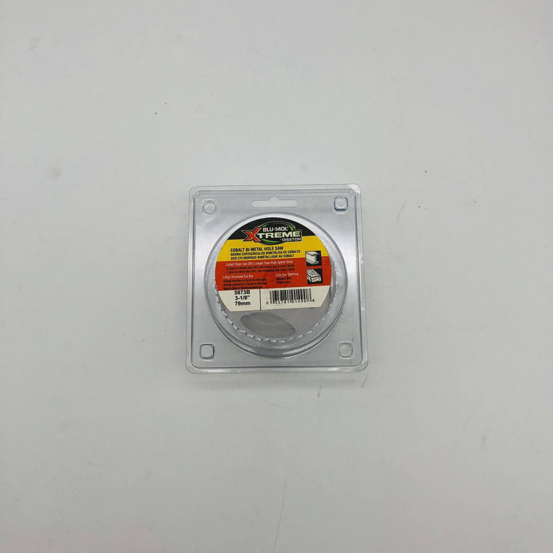 Blu Mol Xtreme 5873B Hole Saw 3-1/8"/79mm Cobalt Steel Bi-Metal Cats Eye Opening 6