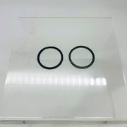 Smalley EH-37 Spiral Retaining Ring SAE 1070-90 Carbon Steel Oil Dipped Lot of 2 6