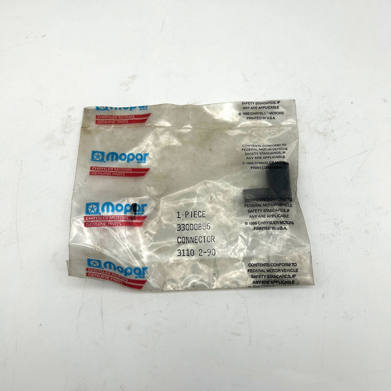 Mopar 33000886 Connector OEM New Old Stock NOS Sealed