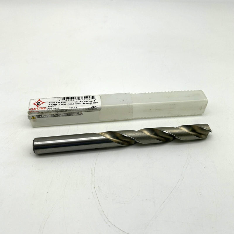 Cle-Line C62924 Jobber Length Drill Bit 1898 16.5mm General Purpose HSS Bright