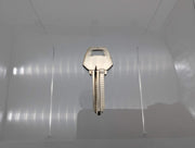5x Ilco A1001DM Key Blanks for Some 6 Pin Corbin Russwin Locks Nickel Plated 2