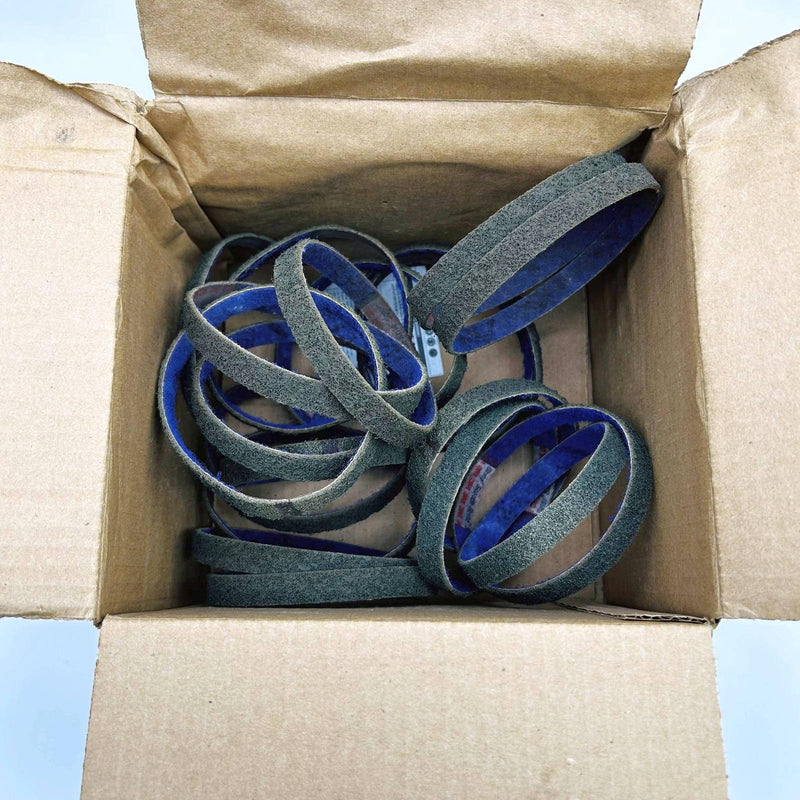 3M Scotch Brite 64466 Sanding Belt 1/2in x 12in AO DF-BL Fine Non Woven 20pk 6