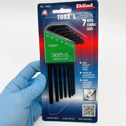 Eklind 10907 Torx L-Key Star Set 7pc T10-T40 Long High Quality Alloy Steel 3