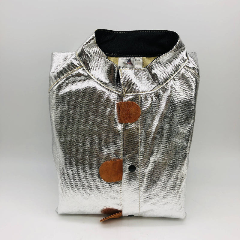 Chicago 602-AKVVBCX11FS-XL Heat Resistant Coat XL 45in Vented 19oz 11