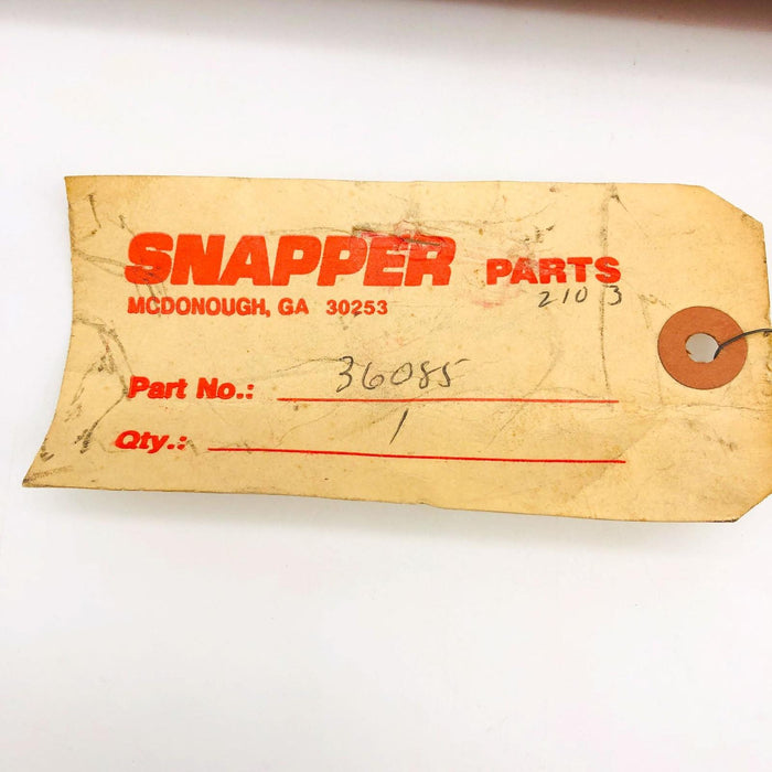 Snapper 36085 Bearing Support Only Red OEM New NOS Superseded to 7036085YP