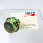 Mopar J8060110 Plug for Engine Oil Pan OEM NOS 1981-85 Isuzu Diesel CJ 5-8 8