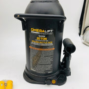 Omegalift 10205W Bottle Jack Hydraulic 20 TON Oval Height 9.75in Side Pump 5