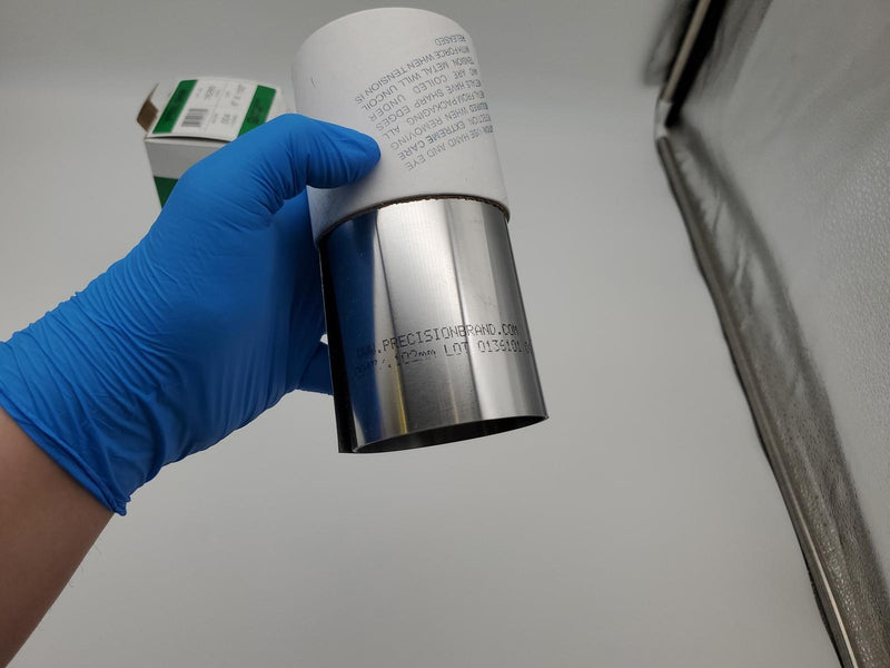 6" x 100" Steel Shim .004 Gauge .152MM Cold Rolled Precision Brands 16A4 / 16280 2