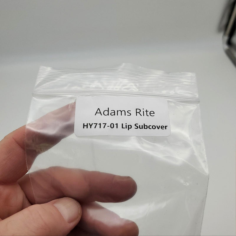 Adams Rite HY717-01 Electric Strike Lip Subcover for 7560 7560ANSI 7570 Black 6