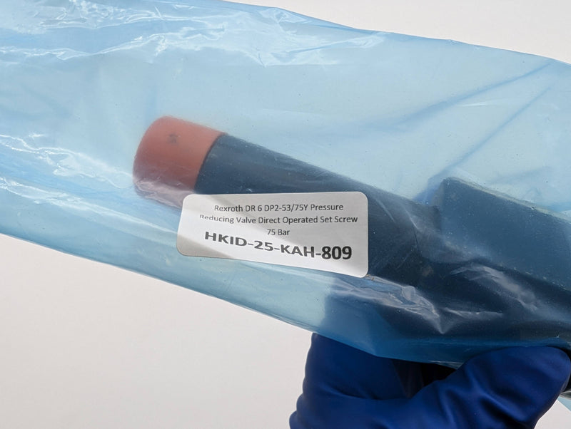 Rexroth DR 6 DP2-53/75Y Pressure Reducing Valve Direct Operated Set Screw 75 Bar 8