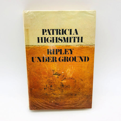 Ripley Under Ground Patricia Highsmith Hardcover 1970 1st Edition/1st Print ExLi 1