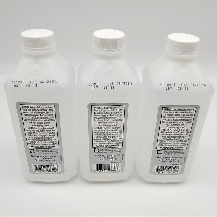 Swan 99% Isopropyl Alcohol 16 oz 3 Pack 48 oz Total Free Shipping 4