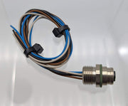 Lumberg Automation RKFM 4/0.5M Actuator Sensor Cable 4 Pole M12 Micro Receptacle 1