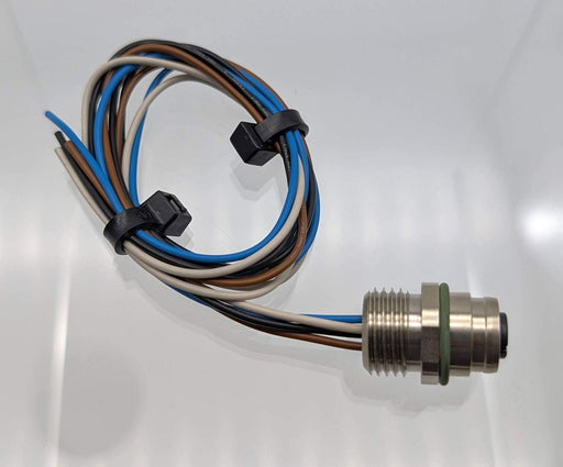 Lumberg Automation RKFM 4/0.5M Actuator Sensor Cable 4 Pole M12 Micro Receptacle 1