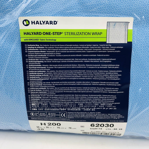 Kimberly-Clark 62030 Examination Wrap Sterile 2 Ply 30x30 Halyard H200 Bag of 48 2