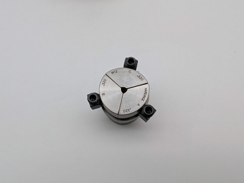 Hardinge M12 0.320" Round Smooth Collet Pads 3-Segment for M12 Collet