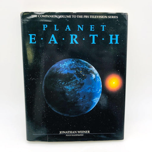 Planet Earth Jonathan Weiner Hardcover 1986 Earth Sciences PBS TV Series 1