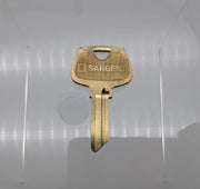 5x Sargent 278 CB Key Blanks CB Keyway Nickel Silver 5 Pin 1