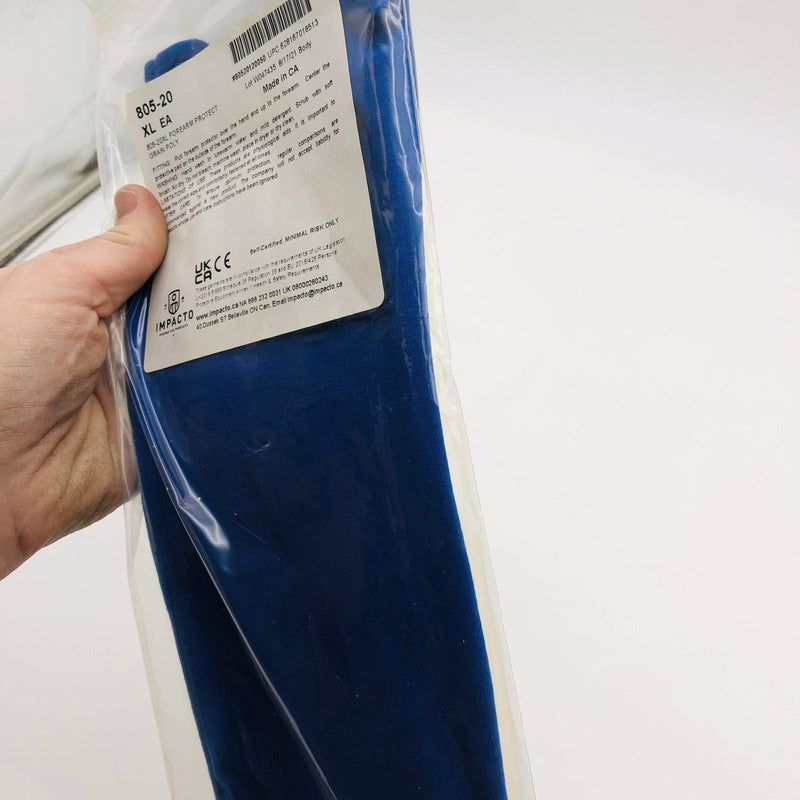 1x Impacto 805-20 Forearm Protector Grain Leather Poly Size XL 80520120050 4