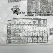 Guardian 706ORL Bib Overalls Size Large Tri-Weave Orange Vinyl Chem/Fire Resist 6