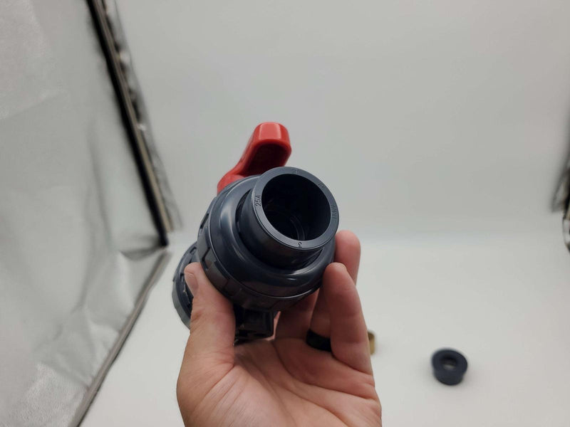 Asahi 1601010 1" Ball Valve Type 21 PVC EPDM Seals 150 PSI 6