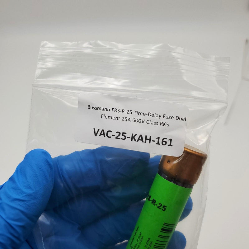 Bussmann FRS-R-25 Time-Delay Fuse Dual Element 25A 600V Class RK5 5