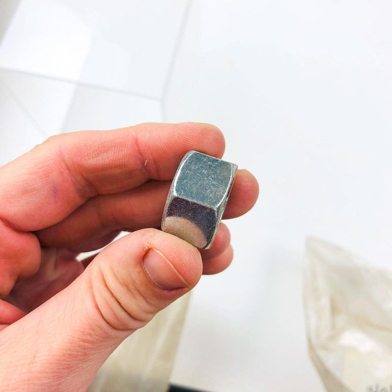 Solo 14-01-072 Locknut 5/8-18 OEM New Old Stock NOS Clear Zinc No Marking 6