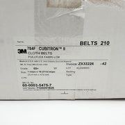 3M Cubitron 1" X 18-27/32" 784F Sanding Belts 60 Grit YF-Weight Back Pack of 10 4