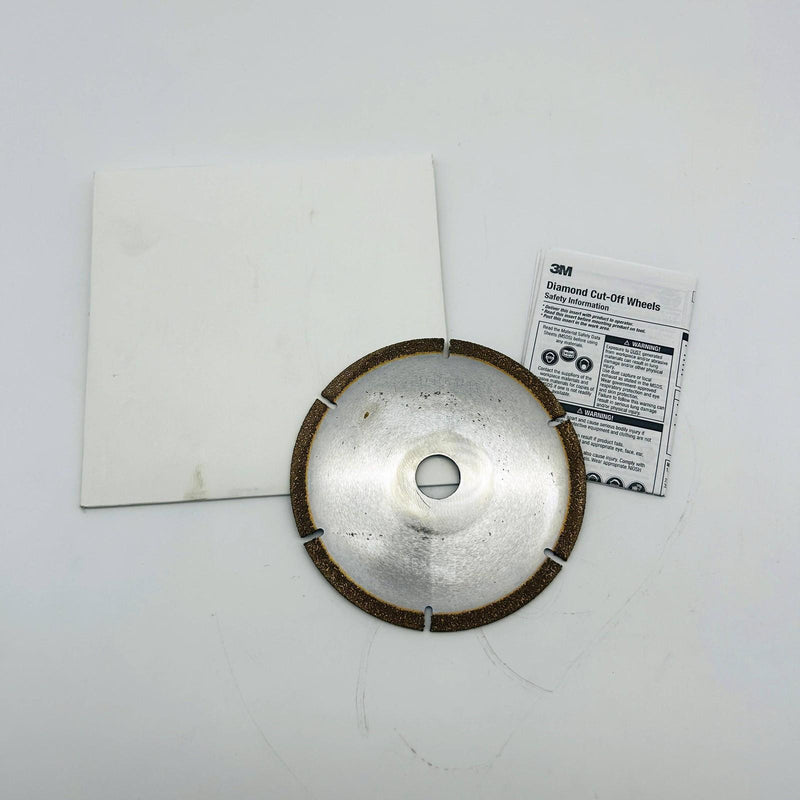 3M 51128 Diamond Cut-Off Wheel 5in x .104 x 3/4in Type 605Y Grade 3M605Y 10