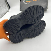 HyTest K12200 Internal Met Safety Hiker Boots Comp Toe EH Black 9.5 M Mens 9