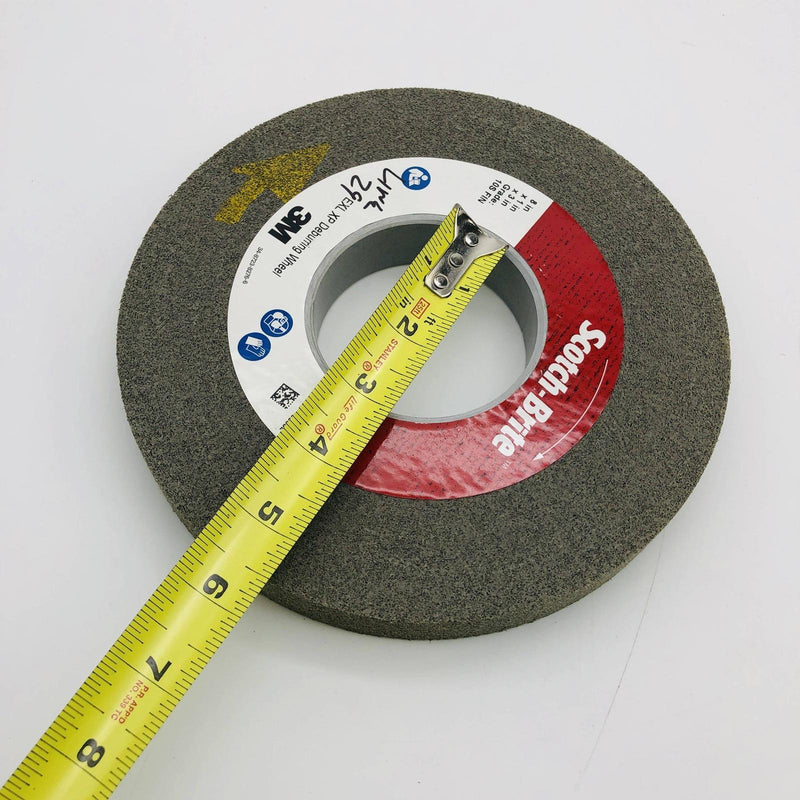 3M Scotch Brite 7000121102 Deburring Wheel 8x1x3 10S FIN EXL-XP 4500 RPM Max 1pc 8