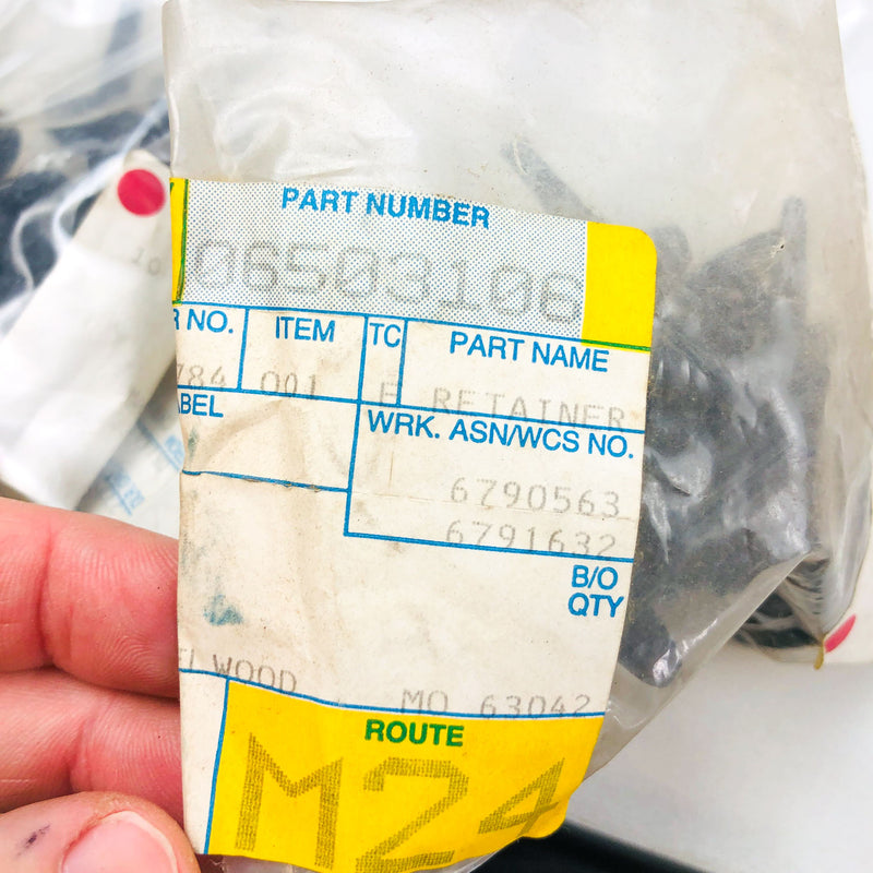 Mopar 06503106 Retainer Push in Type M6.3 Hole Mounting OEM NOS For Jeep 2