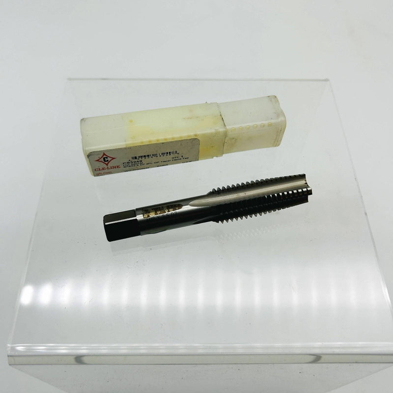 Cle-Line C63249 Taper Hand Tap 0401M M18x2.5 D7 4 Flutes General Purpose HSS