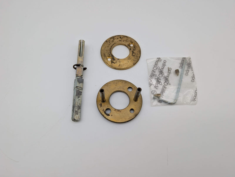 Yale 8708 Mortise Lockset Classroom RHR Polished Brass Fusital Orleans Trim