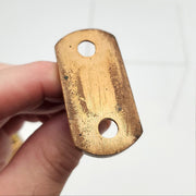 Glynn Johnson Door Holder & Stop Satin Bronze W43X 2-1/4"L USA Made NOS 6